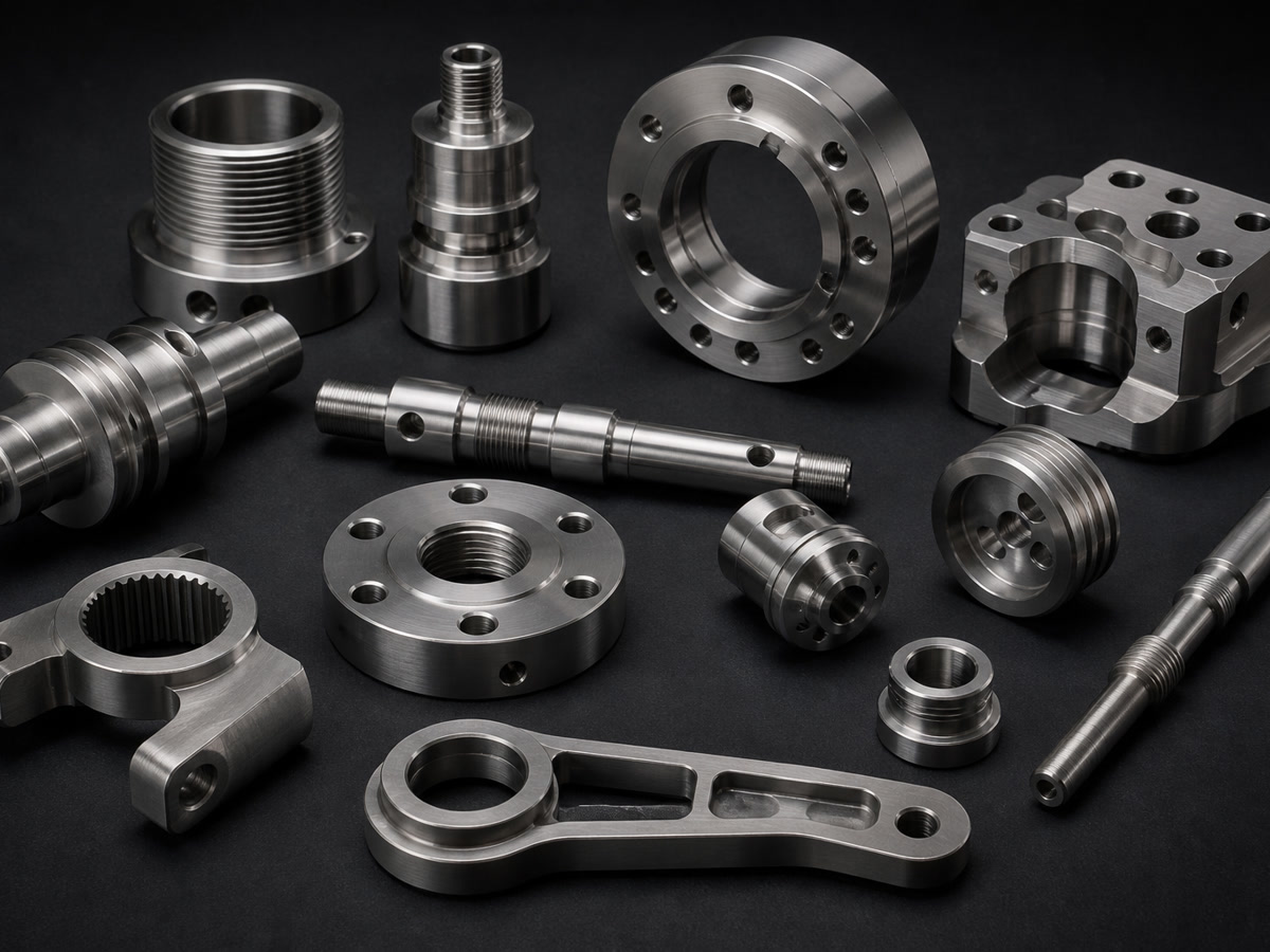 15-5 PH CNC machined precision components
