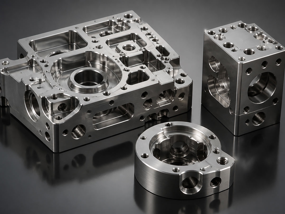 Precision 15-5 PH CNC milling of complex stainless steel components