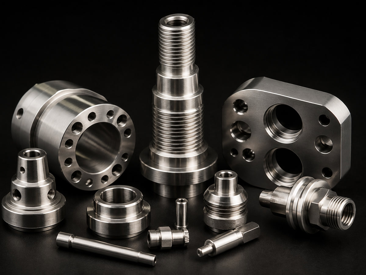 17-4 PH CNC machined precision components