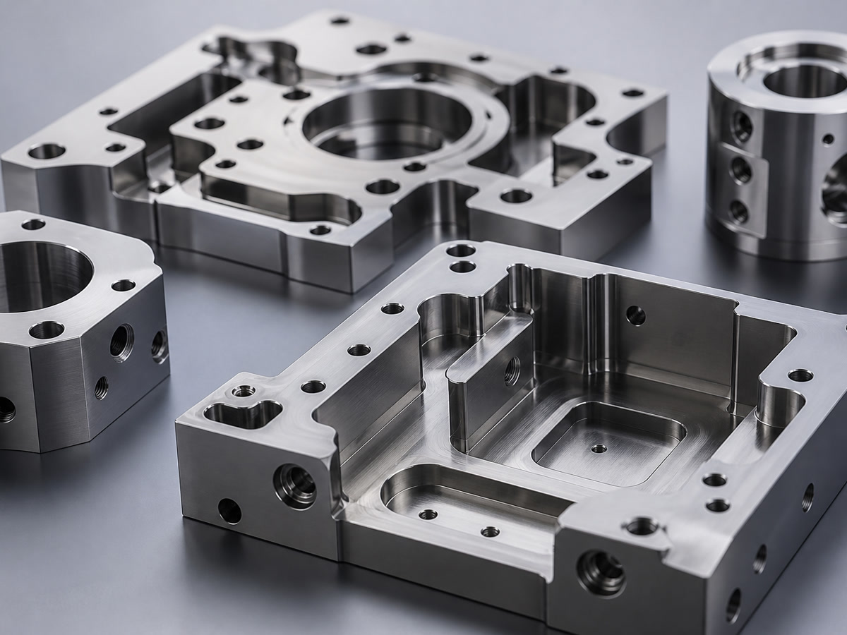 17-4 PH precision CNC milling components