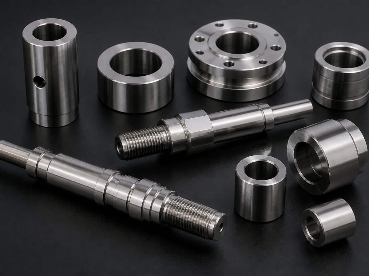 17-4 PH precision CNC turned components