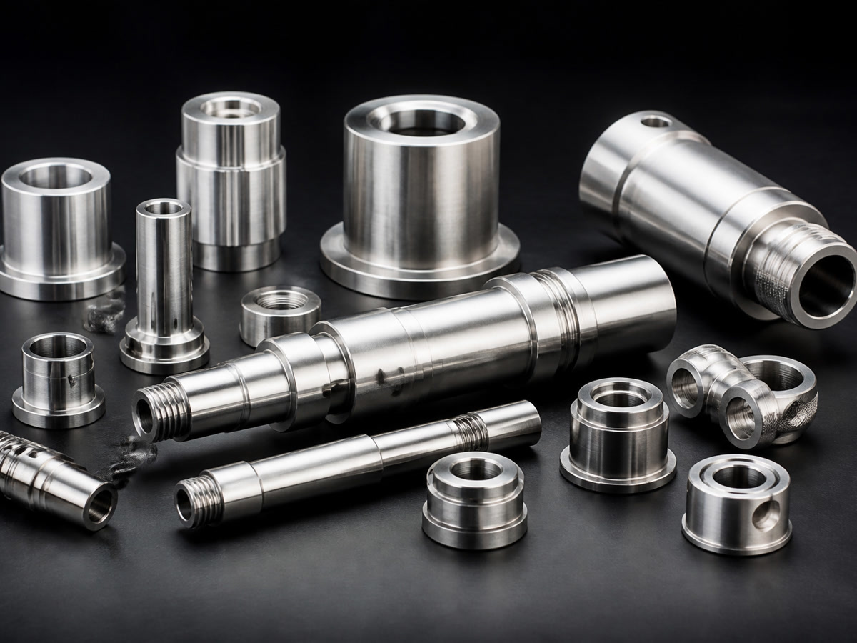 316L stainless steel precision turned components