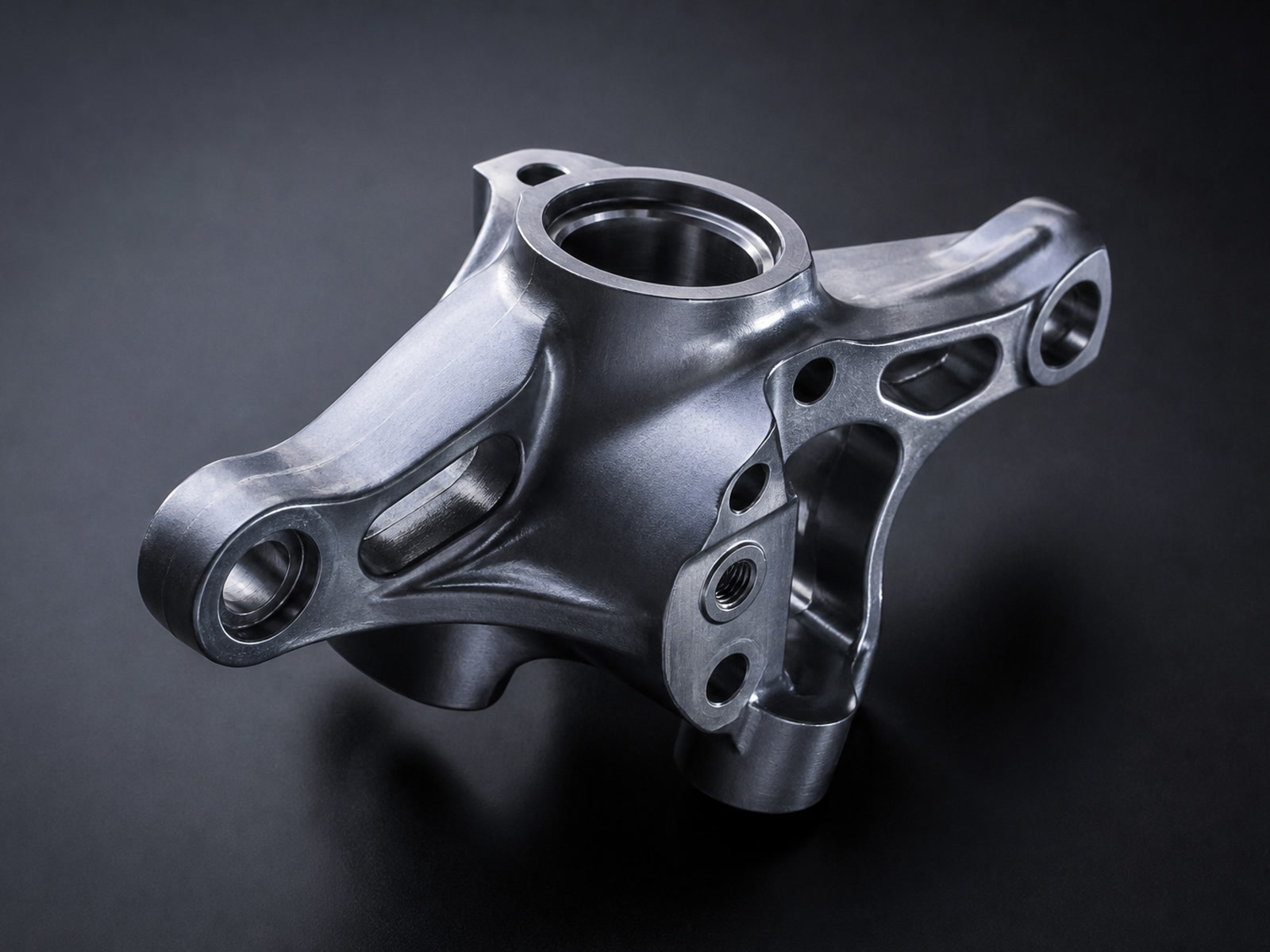 5-Axis Titanium Machining ±0.005 mm Tolerance