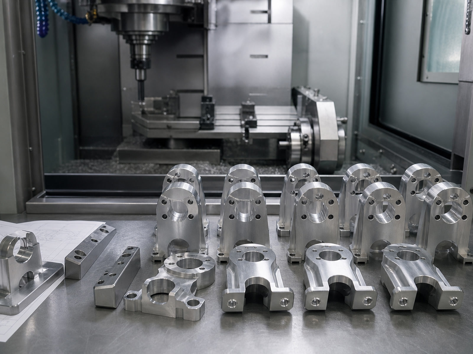 Bridge production CNC machining for difficult alloys