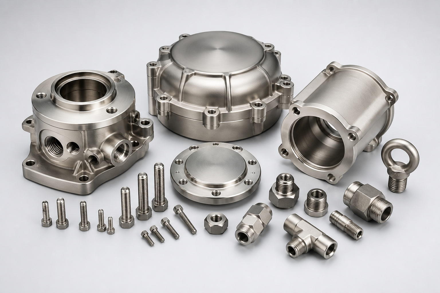 Corrosion-resistant precision machined components