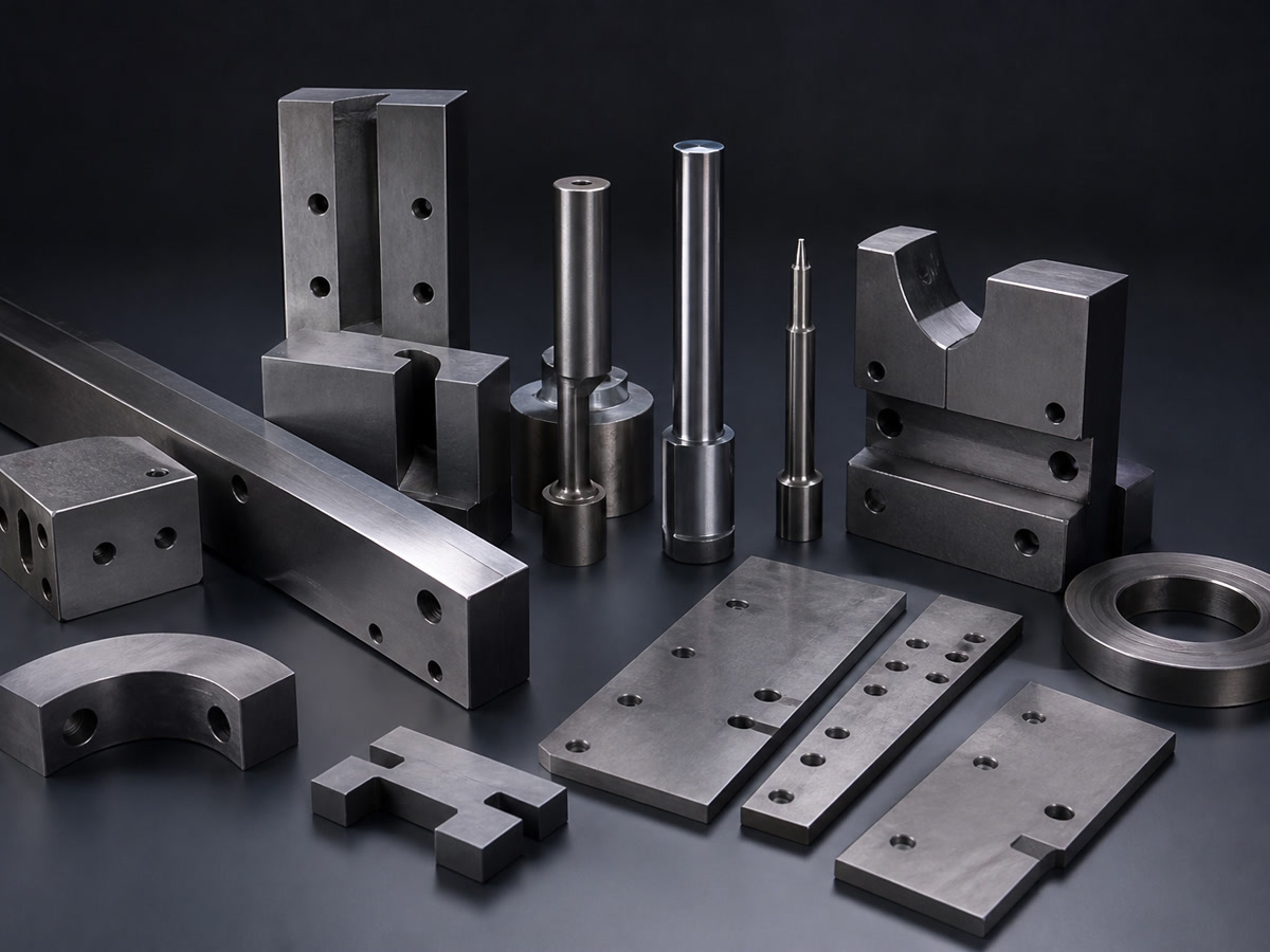 Precision D2 CNC machined components