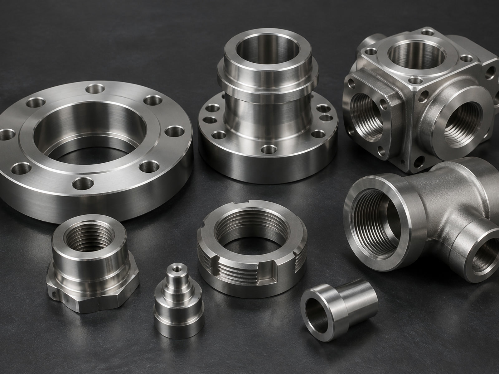 Hastelloy CNC machined precision components