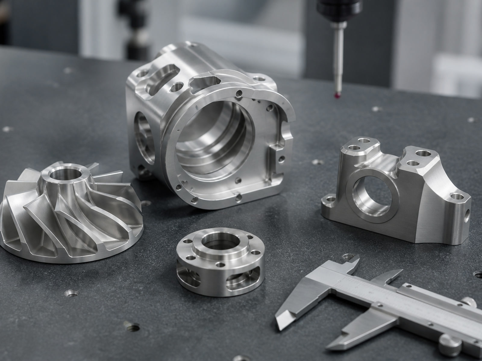 Low-volume CNC machined components in difficult alloys