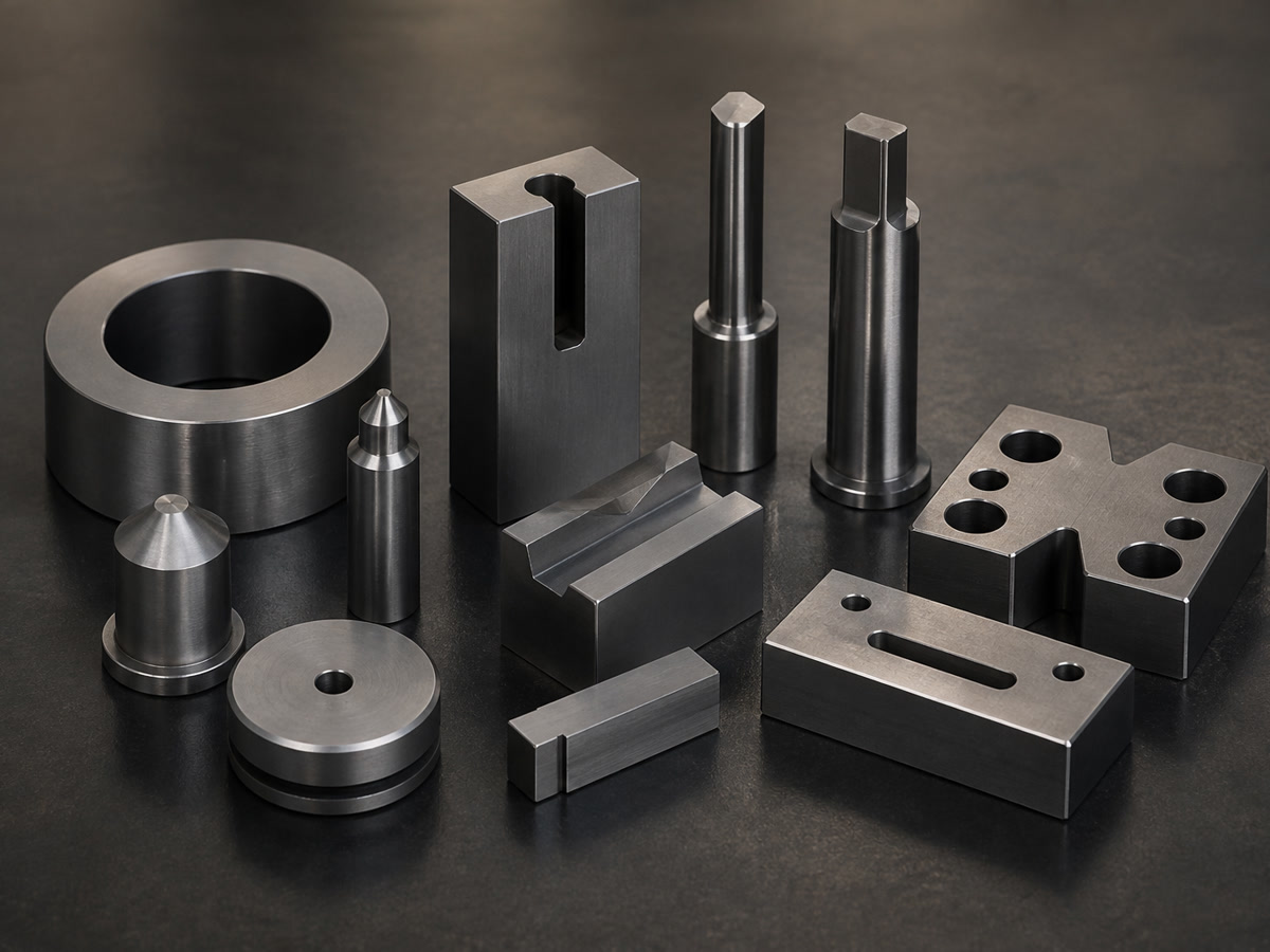 M2 CNC machining precision tool steel components
