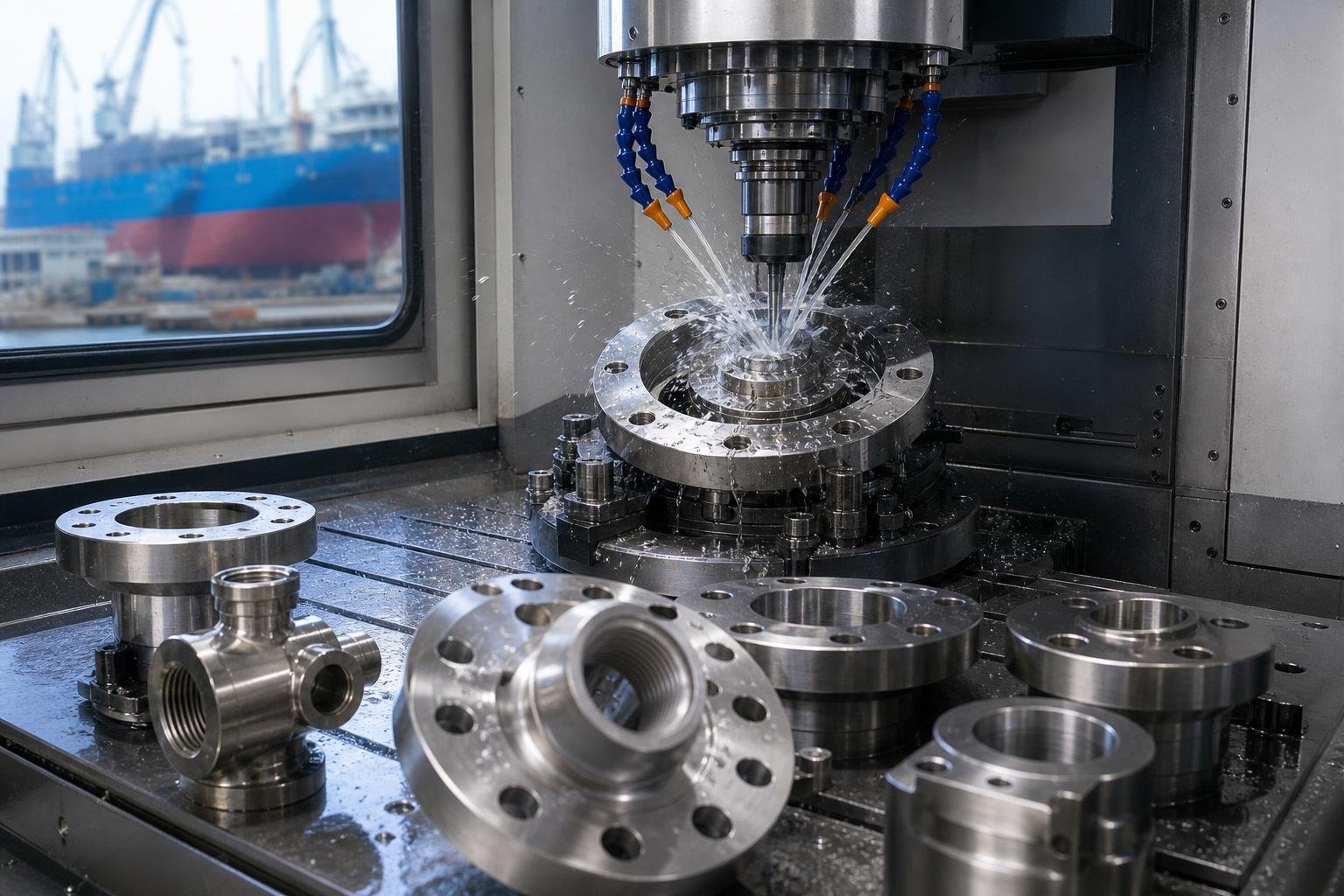 Marine CNC Machining Services by AXALLOY Precision