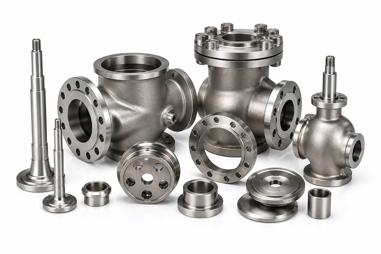 Marine Valve Components CNC Machining in Difficult Alloys AXALLOY