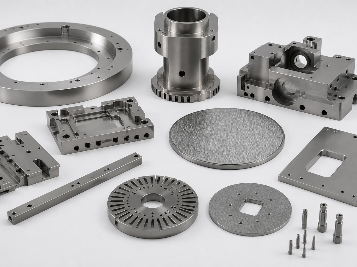 Precision molybdenum CNC machined components