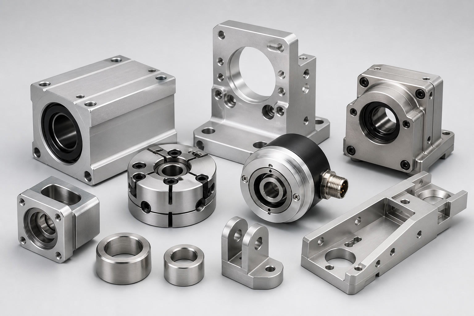 Precision CNC machined motion-control components