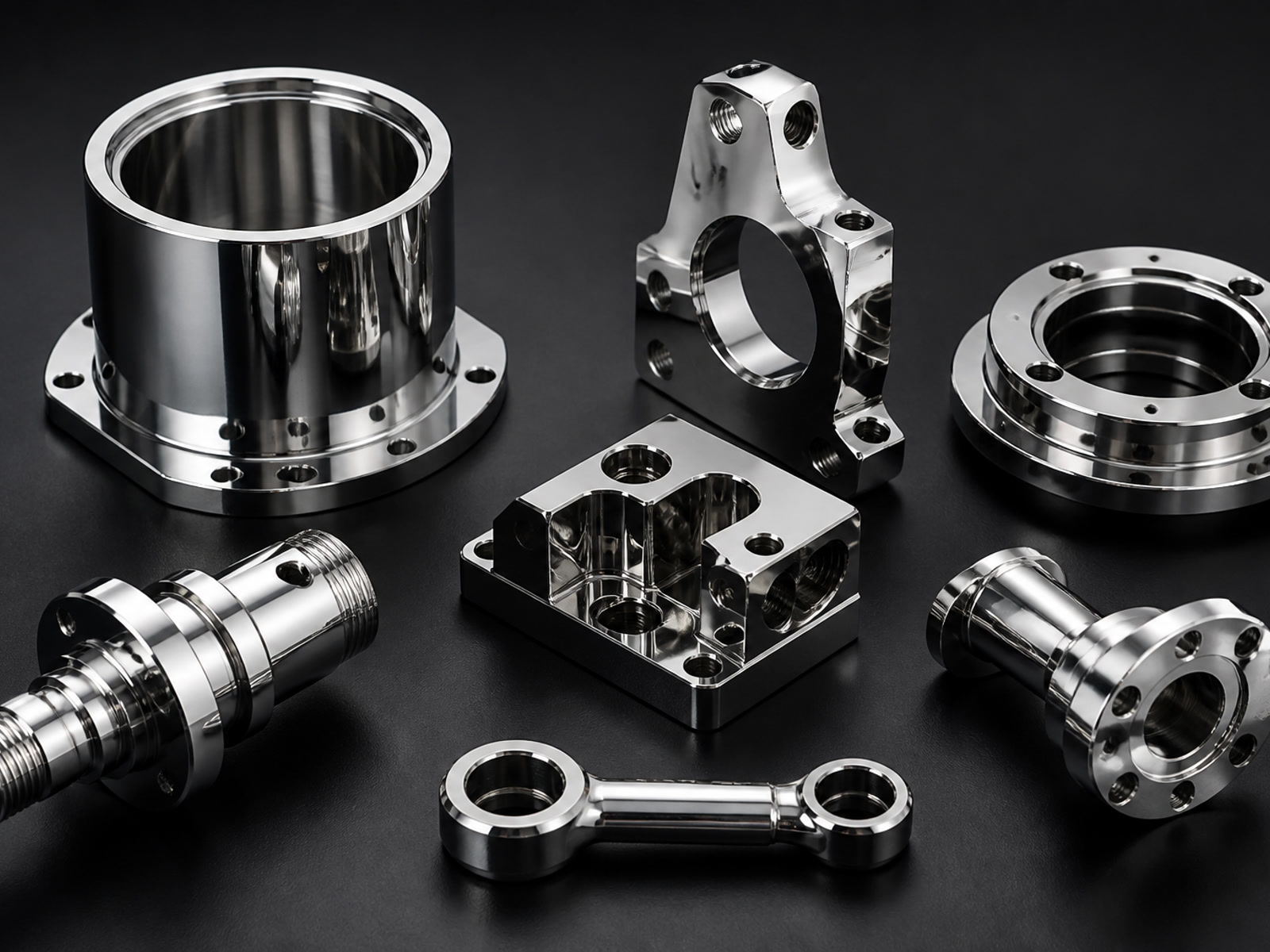 Plated precision CNC machined parts