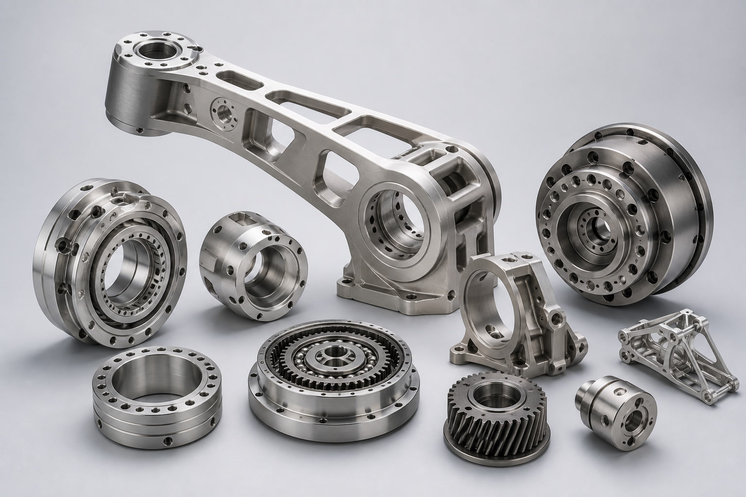 Precision Robot Components: Difficult Alloy CNC Machining