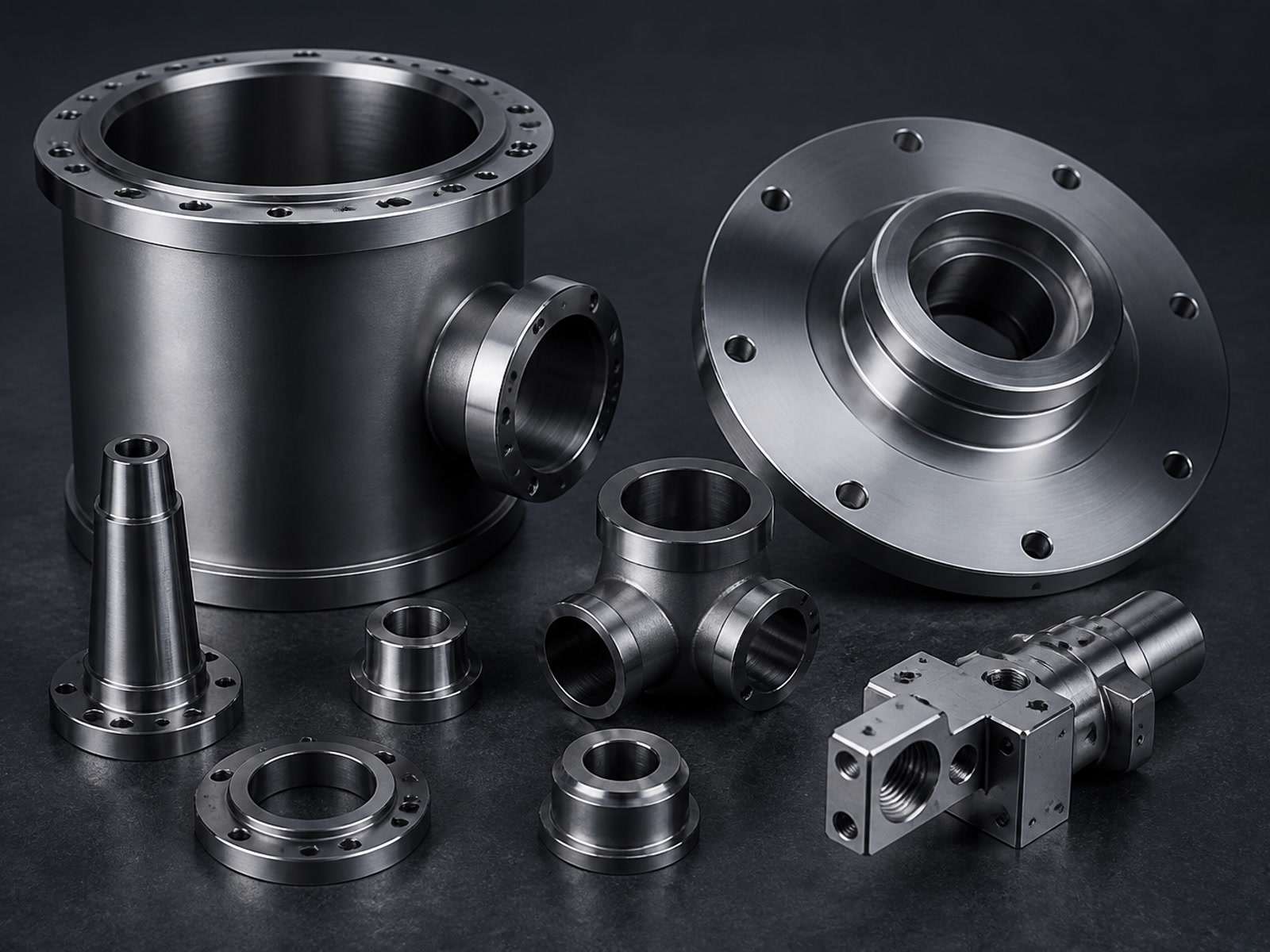 Semiconductor Titanium Parts CNC Machining | AXALLOY Precision