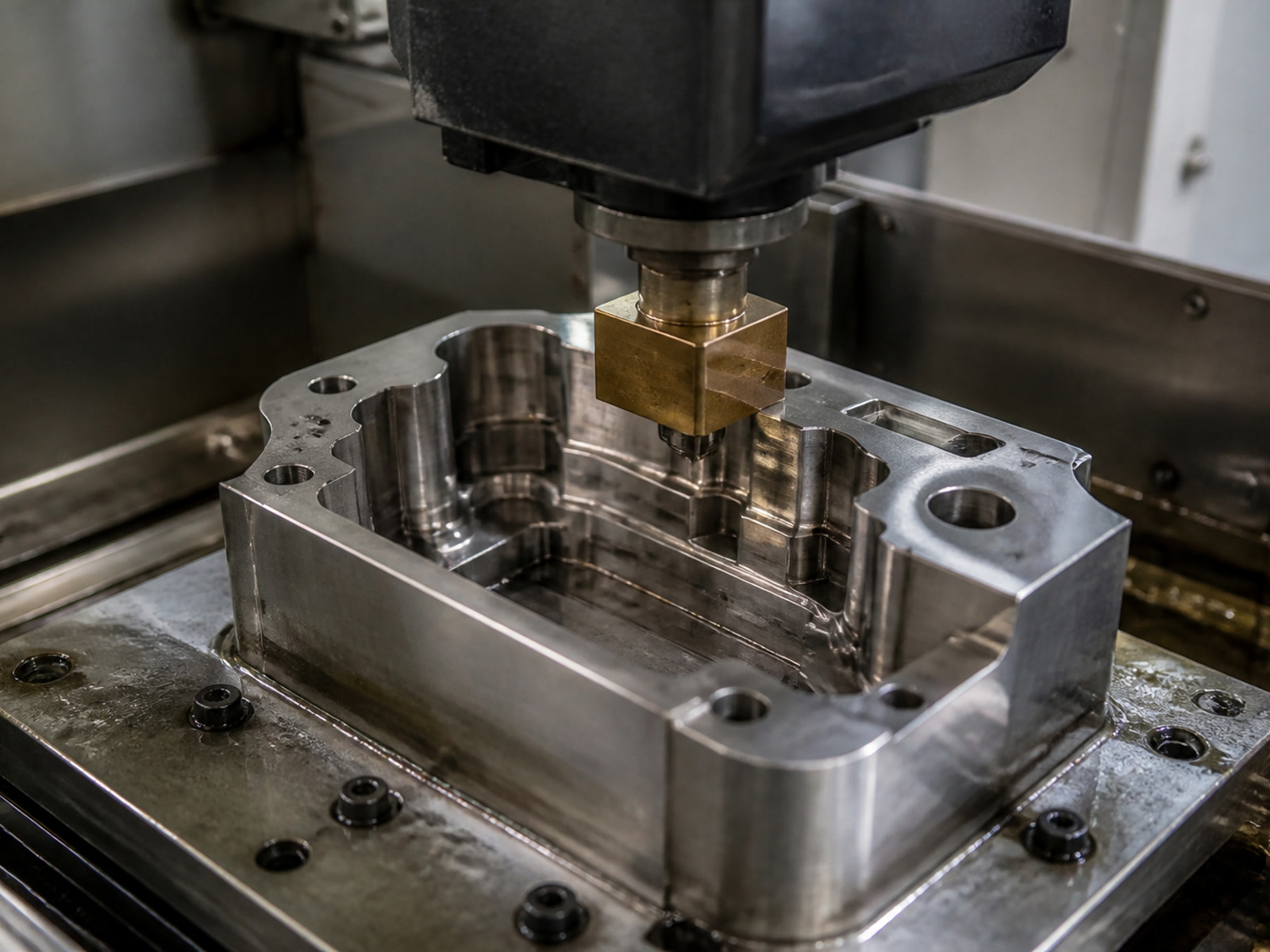 Sinker EDM Inconel: ±0.005 mm, Ra 0.4 μm