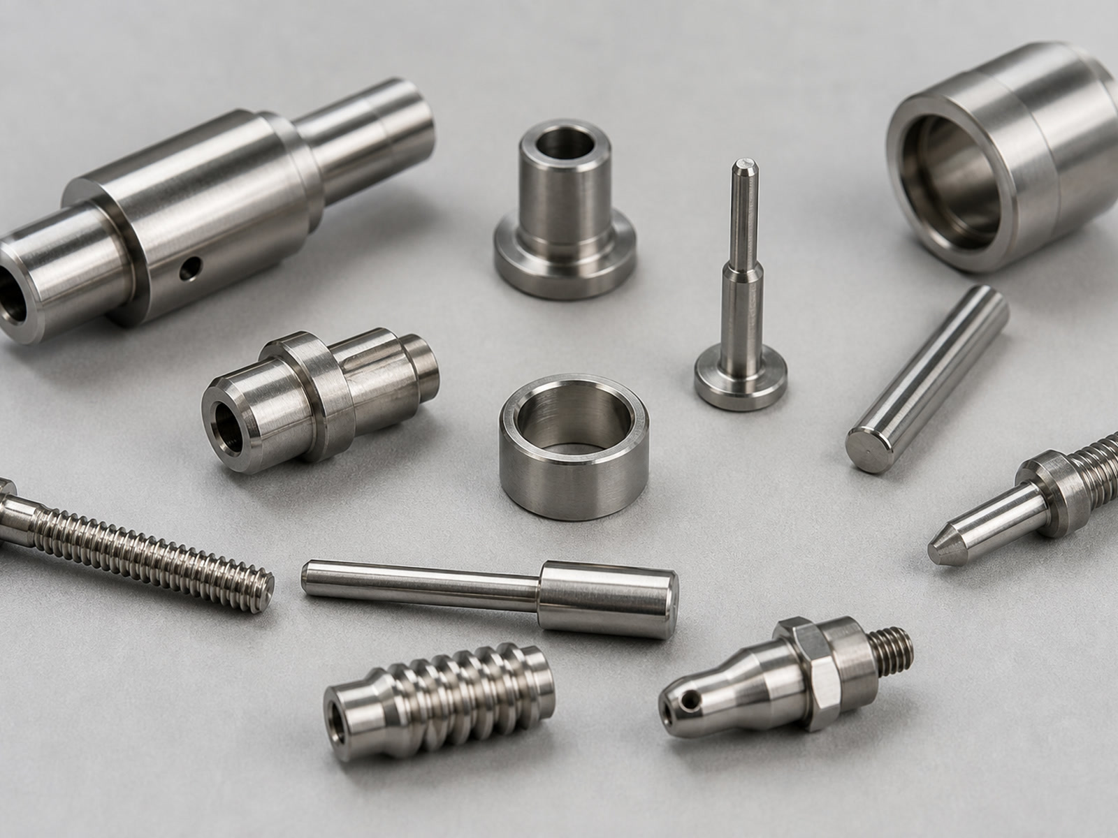 Small Precision Turned Parts for Difficult Alloys