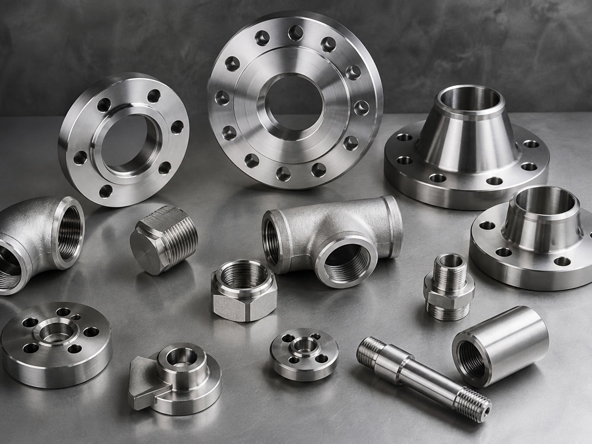 Super Duplex 2507 CNC machined components