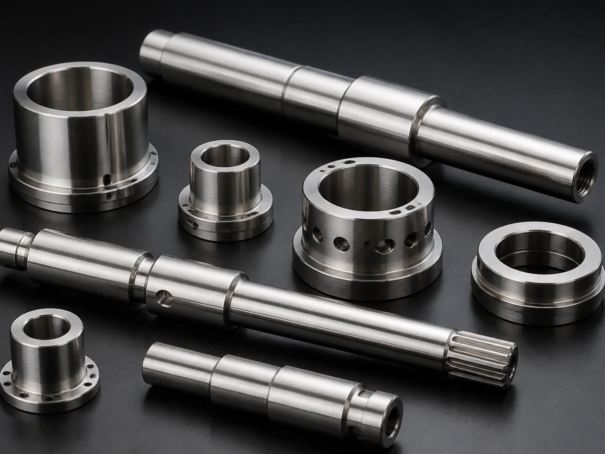 Super duplex precision CNC turning components