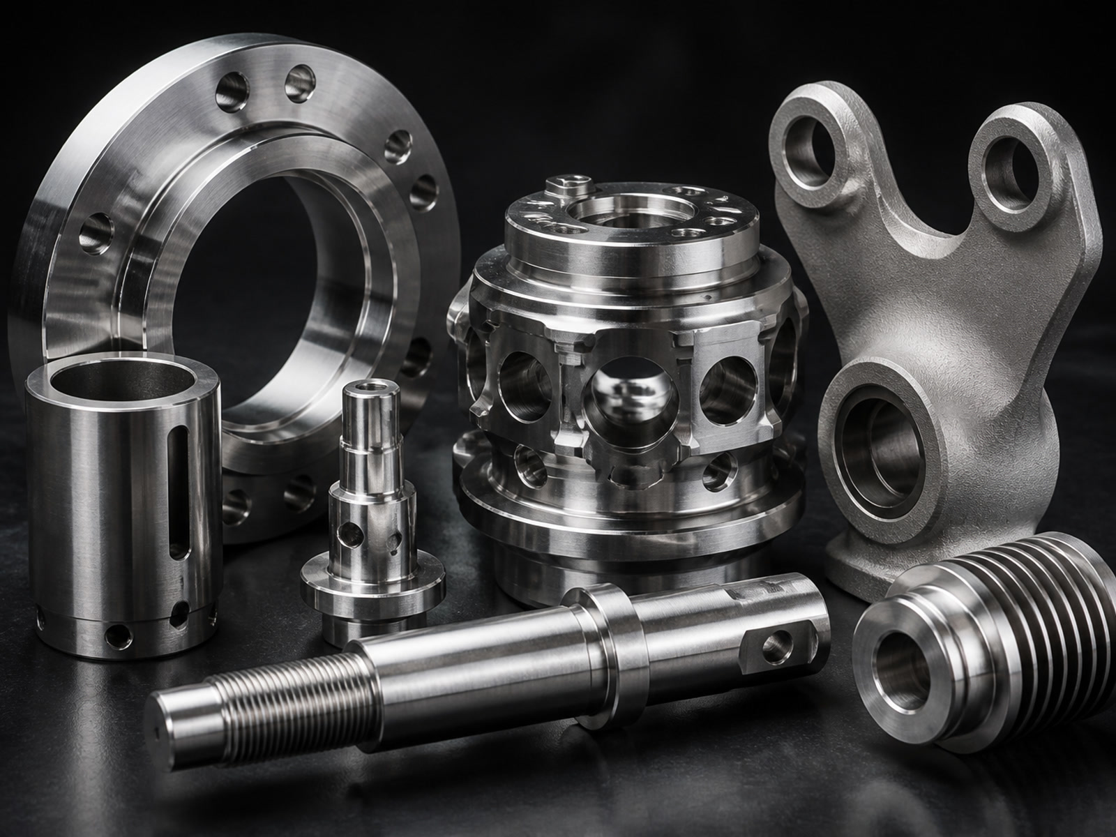 Precision surface finishing on difficult-alloy CNC machined components