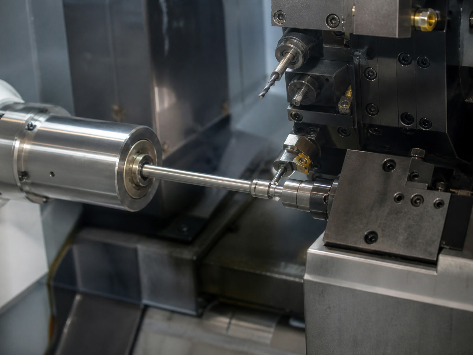 Swiss CNC machining of precision components