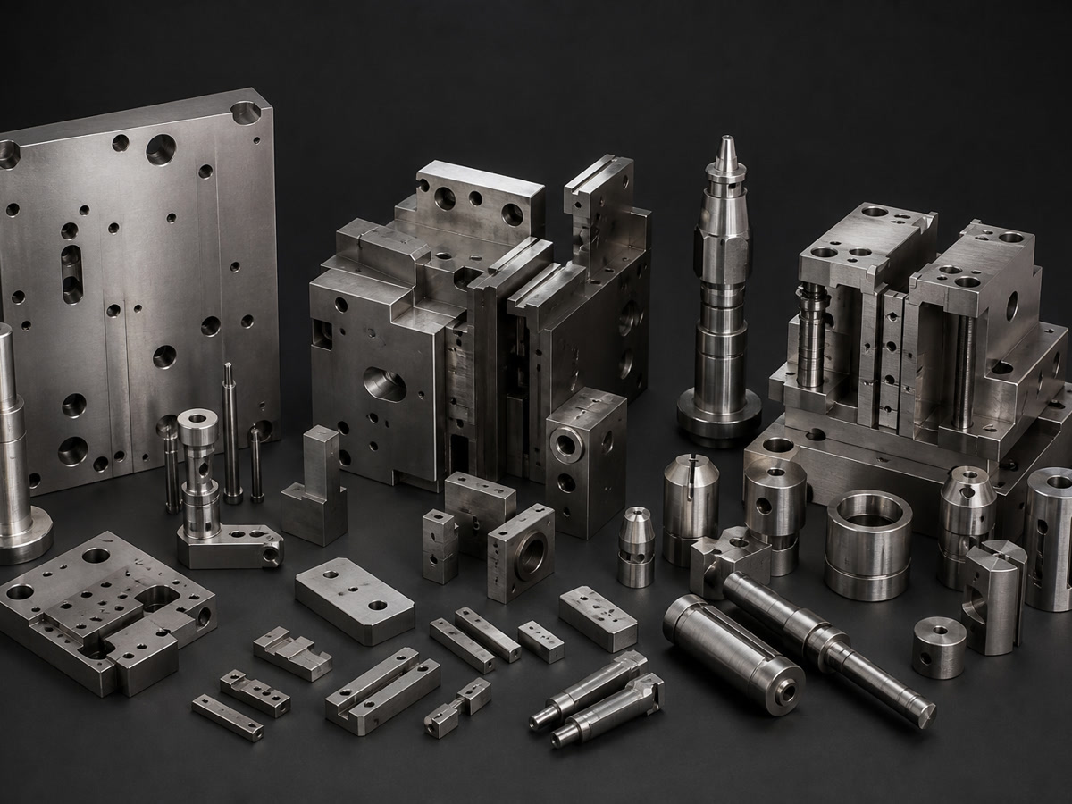 Tool Steel CNC Machining (A2, D2, H13, M2)
